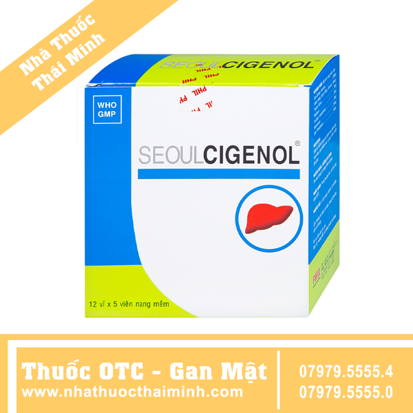 Cigenol Thuốc Cigenol 200mg - điều trị gan nhiễm mỡ, xơ gan – Nhà thuốc Thái Minh