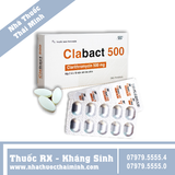 Thuốc Clabact 500 - Điều trị viêm phế quản