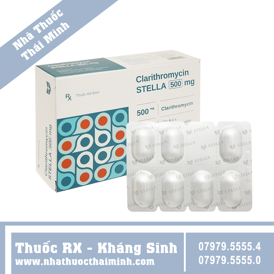 Thuốc Clarithromycin 500mg Trị Mụn: Hiệu Quả và Cách Sử Dụng An Toàn