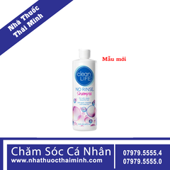 DẦU GỘI NO RINSE SHAMPOO