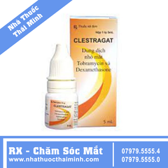 Clestragat 5ml - Thuốc điều trị viêm giác mạc hiệu quả của Ấn Độ