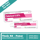 Clobetasol 0.05% VCP 15g – Kem bôi da trị viêm ngứa