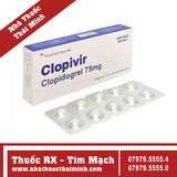 Thuốc Clopivir 75mg - Điều trị xơ vữa động mạch