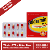 Thuốc Coldacmin Flu - Điều trị cảm cúm, sốt, sổ mũi (10 vỉ x 10 viên)