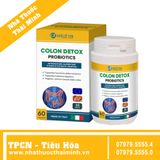 COLON DETOX PROBIOTICS (Hộp 60 viên) - Hỗ trợ tiêu hóa, nhuận tràng