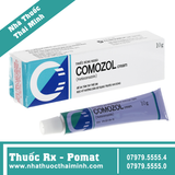 Thuốc Comozol Cream Daehwa điều trị nấm da, nấm Candida (10g)