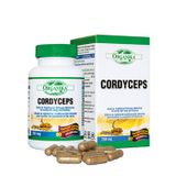 Cordyceps Organika (Hộp 90 Viên) - Đông Trùng Hạ Thảo Trợ Tăng Cường Chức Năng Phổi & Thận