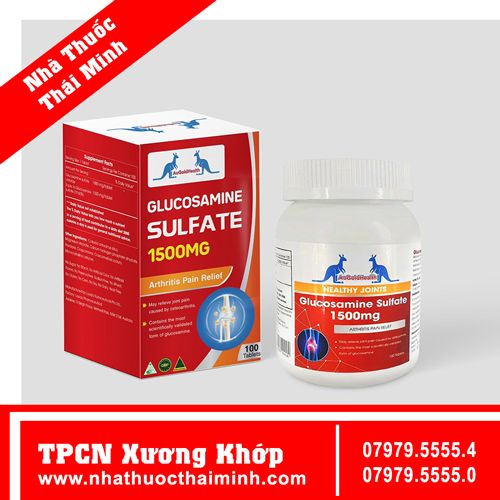 Viên Uống Bổ Xương Khớp – Glucosamine Sulfate 1500mg – 100 Viên