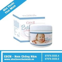 CREVIL BABY CRÈME 125ML - Kem chống hăm, chống nẻ