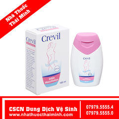 CREVIL INTIM WASCHLOTION 100ML - DUNG DỊCH VỆ SINH PHỤ NỮ CAO CẤP