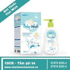 D BABY WASH & SHAMPOO 250ml - Sữa Tắm Gội Bé
