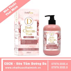 D BODYCHARM WASH 500ML - Sữa Tắm Dưỡng Da