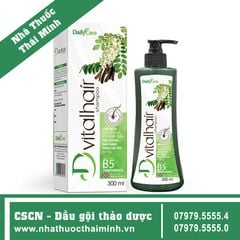 D VITALHAIR SHAMPOO 300ML - Dầu Gội Thảo Dược