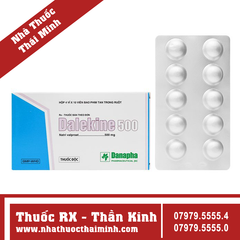 Thuốc Dalekine 500mg - Điều trị động kinh, co giật (40 viên)