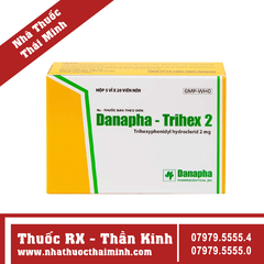 Thuốc Danapha Trihex 2mg - Điều trị bệnh Parkinson (5 vỉ x 20 viên)