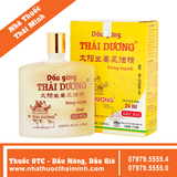 Dầu gừng Thái Dương - Hỗ trợ giảm đau đầu, đau lưng, đau vai gáy (24ml)