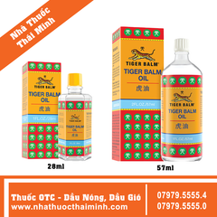 Dầu xoa bóp Tiger Balm Oil - Giảm đau nhức cơ, bong gân, trật khớp