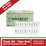 Thuốc Davibest 50mg - Điều trị triệu chứng trầm cảm (3 vỉ x 10 viên)