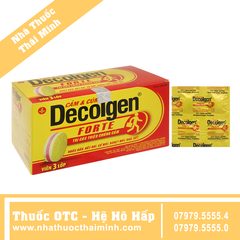 Thuốc Decolgen Forte - Hỗ trợ điều trị cảm cúm, viêm mũi dị ứng (25 vỉ x 4 viên)