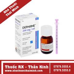 Thuốc Depakine 200mg/ml - Điều trị các thể động kinh khác nhau (40 viên)