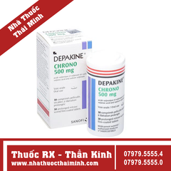 Thuốc Depakine 500mg - Điều trị các thể động kinh (30 viên)