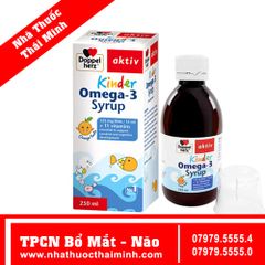 KINDER OMEGA 3 AKTIV 250ML - Bổ Mắt, Bổ Não