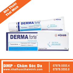 Gel Derma Forte Gamma hỗ trợ điều trị các loại mụn, ngừa thâm, mờ sẹo, dưỡng da (15g)