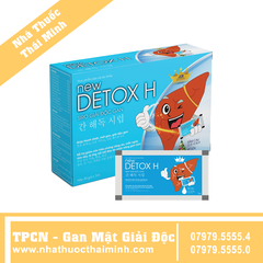 Siro giải độc gan Detox H (30 gói x 7ml)