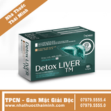 DETOX LIVER TM (Hộp 60 viên) - Viên Uống Hỗ Trợ Giải Độc Gan