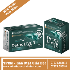 Viên uống Detox Liver TM - Hỗ trợ giải độc gan