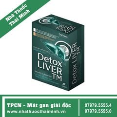 DETOX LIVER TM (Hộp 30 viên) - Viên Uống Hỗ Trợ Giải Độc Gan