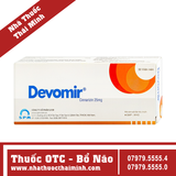 Thuốc Devomir 25mg SPM (3 vỉ x 10 viên)