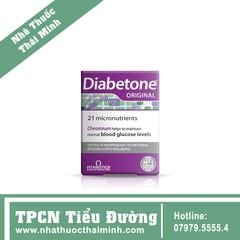 Vitabiotics Diabetone Hỗ Trợ Vitamin Cho Người Tiểu Đường