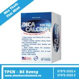 DICA CALCIUM 500mg - Viên uống bổ sung Canxi