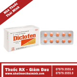 Thuốc Diclofen 50mg - giúp giảm đau, kháng viêm (100 viên)
