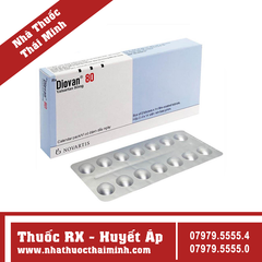 Thuốc Diovan 80mg - Điều trị bệnh tăng huyết áp, suy tim (2 vỉ x 14 viên)