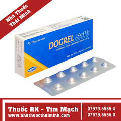 Thuốc Dogrel SaVi 75mg - Ngừa xơ vữa động mạch (3 vỉ x 10 viên)