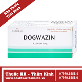 Thuốc Dogwazin 50mg - Điều trị tâm thần phân liệt (3 vỉ x 10 viên)