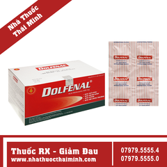 Thuốc Dolfenal 500mg - Điều trị cơn đau nhẹ đến trung bình (25 vỉ x 4 viên)