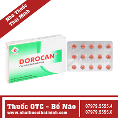 Thuốc Dorocan 40mg - điều trị giảm trí nhớ, kém tập trung (2 vỉ x 15 viên)