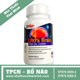 [ 60 VIÊN ] VIÊN UỐNG BỖ NÃO DRLIFE ULTRA BRAIN