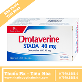 Thuốc Drotaverine Stada 40mg - chống co thắt dạ dày (5 vỉ x 10 viên)