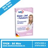 VITAL EISEN + JOD + FOLSAURE (Hộp 30 viên) - Viên Uống Bổ Máu Và Dinh Dưỡng Cho Phụ Nữ Mang Thai