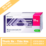 Thuốc Emanera 20mg - điều trị trào ngược dạ dày, thực quản (28 viên)