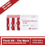 Thuốc Enalapril Stella 5mg - điều trị tăng huyết áp (3 vỉ x 10 viên)