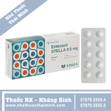 Thuốc Entecavir 0.5mg Stella hỗ trợ kháng virus (3 vỉ x 10 viên)