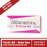 Thuốc Etoricoxib 90 (Hộp 10 vỉ x 10 viên)