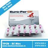 Thuốc Euro-Fer CF (Hộp 30 Viên) - tăng cường khả năng miễn dịch, ngăn ngừa thiếu sắt