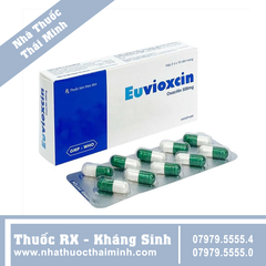 Thuốc Euvioxcin 500mg trị nhiễm khuẩn (2 vỉ x 10 viên)