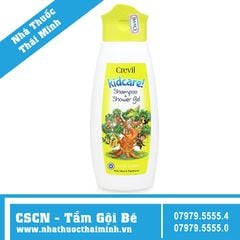 Crevil Kidcare Shampoo & Shower Gel 300ml - Sữa tắm gội cho bé